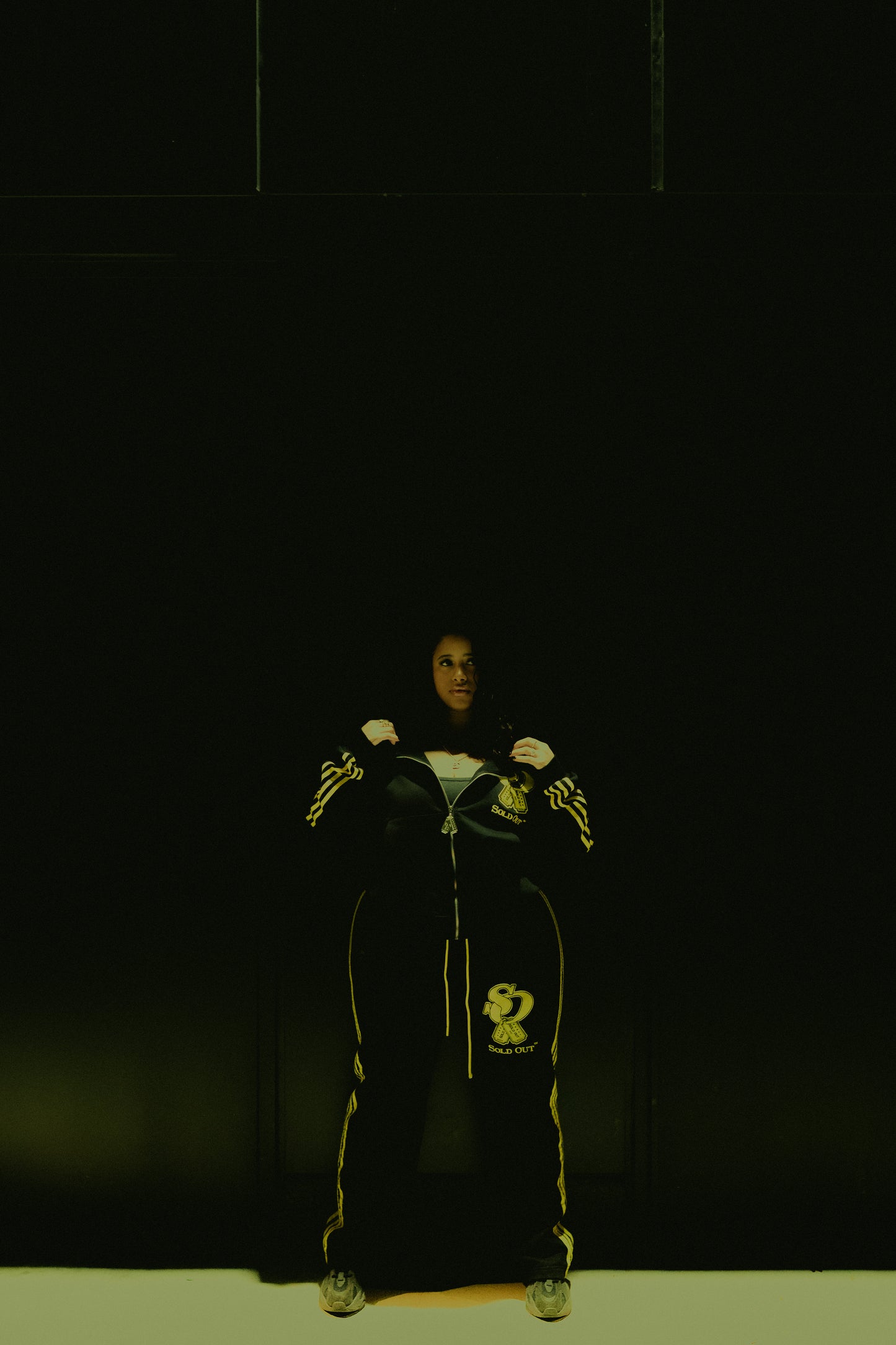 SO Vision Black Sweatsuit