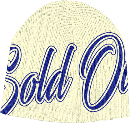 Navy Soldout Reversable Beanies