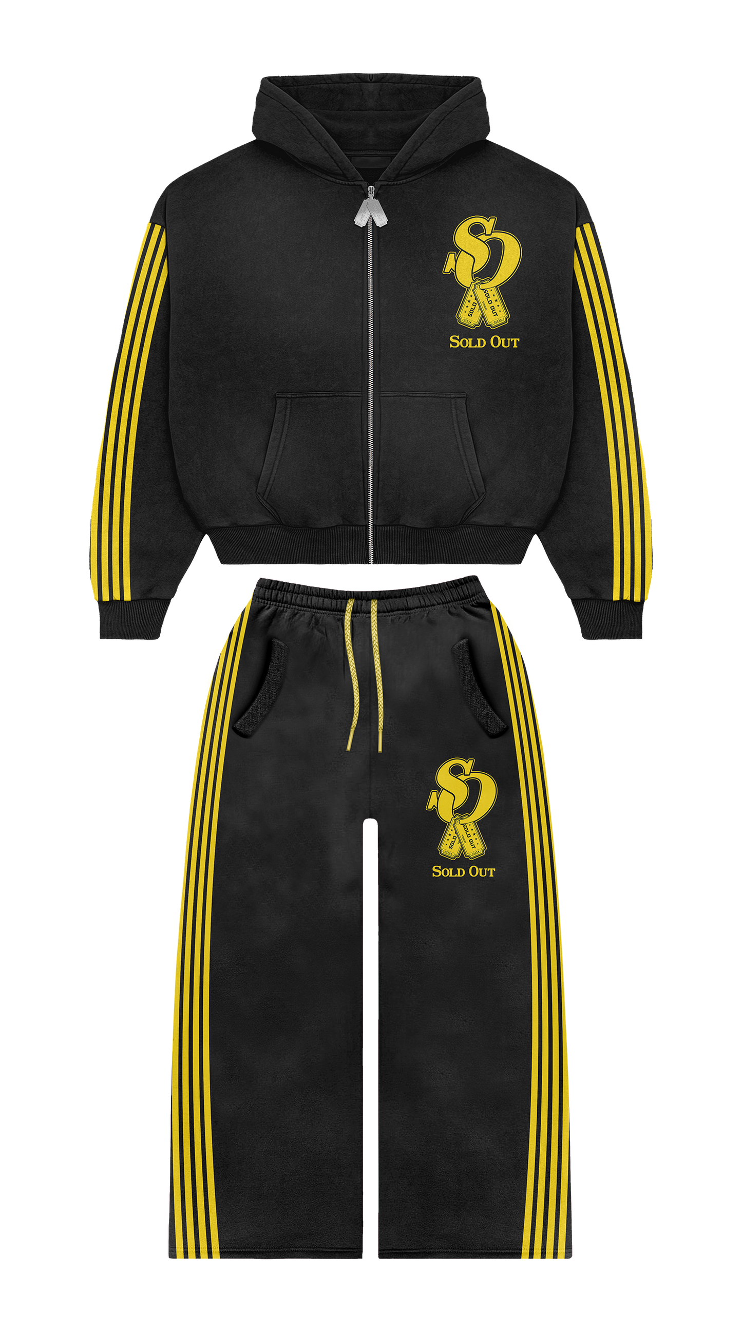 SO Vision Black Sweatsuit