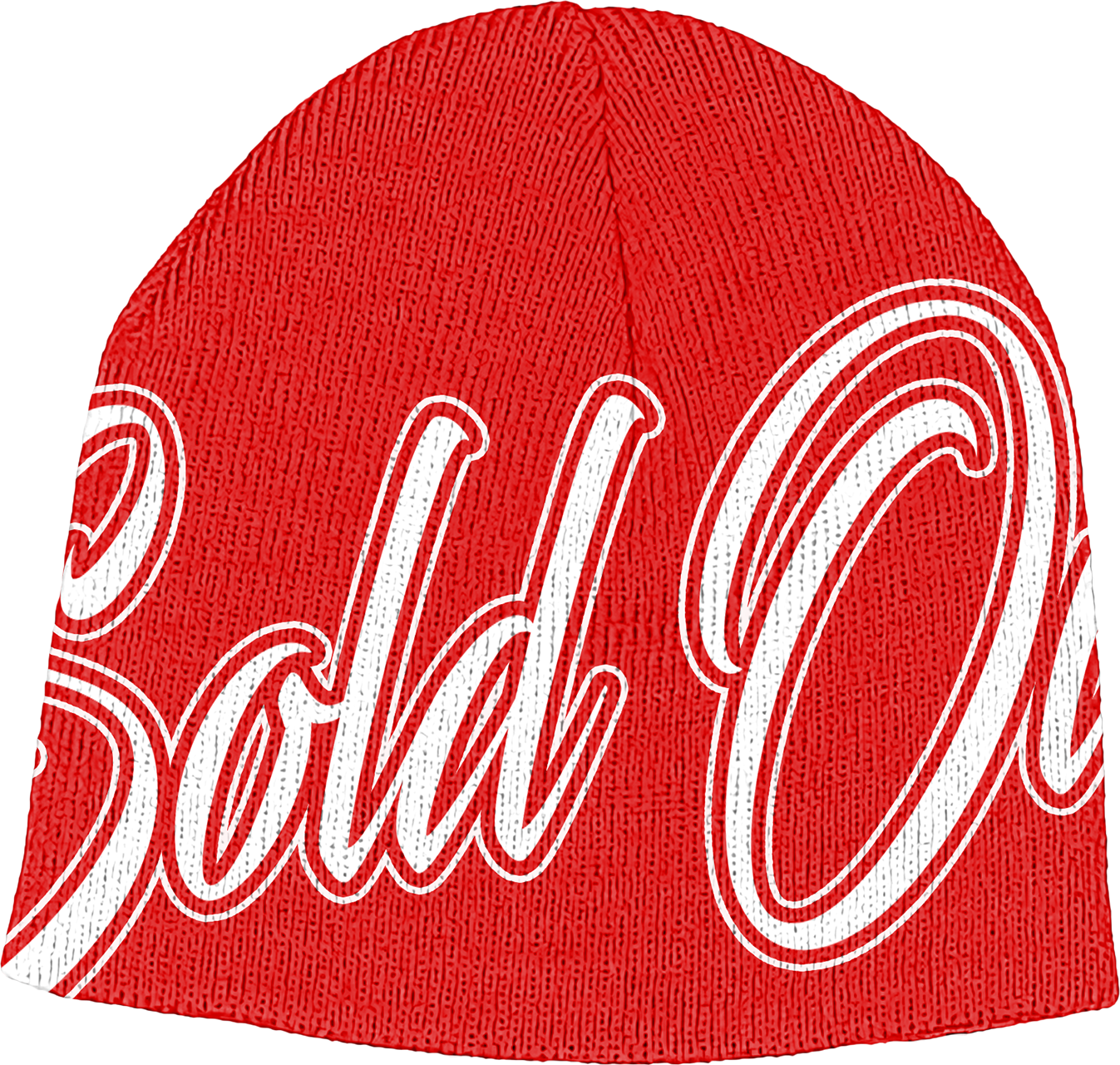 Red Soldout Reversable Beanies