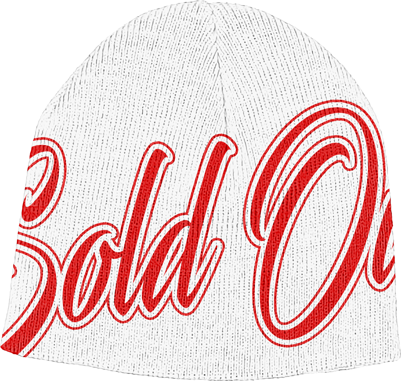 Red Soldout Reversable Beanies